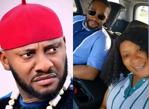 [JUST IN] Video Of May Edochie Gushing Over Male Friend’s Cute Looks Causes Stir (Watch)