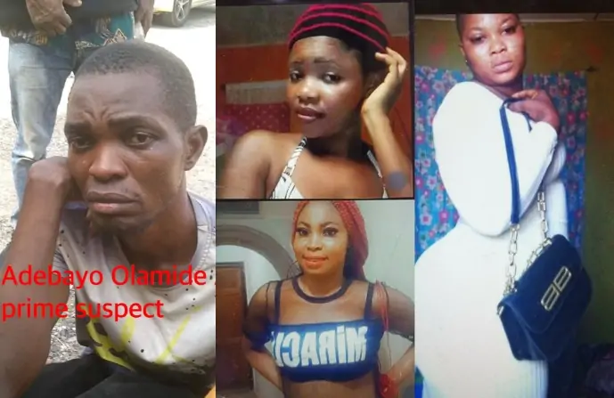 BREAKING NEWS: Ogun Police Release Photos Of Ladies Killed By Suspected Serial Killer For Money Ritual